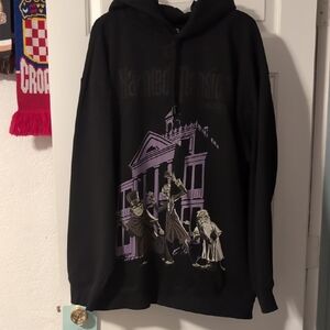 Black Graphic Hoodie for Men